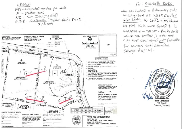 Photo 4 of Land for sale at 0 Country Clb Ln, Columbia, TN 38401 | MLS# 3166586 | Listing updated on 2026-10-08