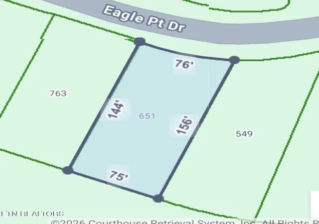 Photo 1 of Land for sale at 651 Eagle Pt Dr, Loudon, TN 37774 | MLS# 3545581 | Listing updated on 2026-09-21