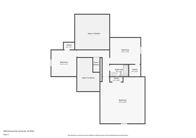 63rd image of 2900 Kirkwood Rd, Clarksville, TN 37043 | MLS# 3248041