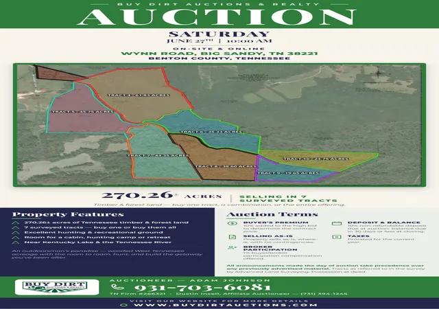 1st image of 0 Wynn Rd, Big Sandy, TN 38221 | MLS# 3225069