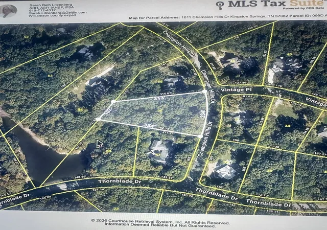 Photo 4 of Land for sale at 1011 Champion Hills Dr, Kingston Springs, TN 37082 | MLS# 3232484 | Listing updated on 2026-08-18