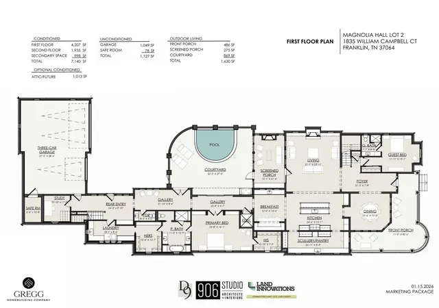 Photo 3 of Single family home for sale at 1835 William Campbell Ct, Franklin, TN 37064 | MLS# 3247840 | Listing updated on 2026-08-20