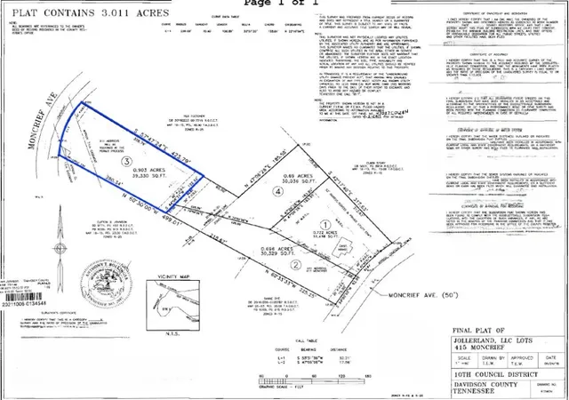 2nd image of 0 Moncrief Avenue, Goodlettsville, TN 37072 | MLS# 3247936
