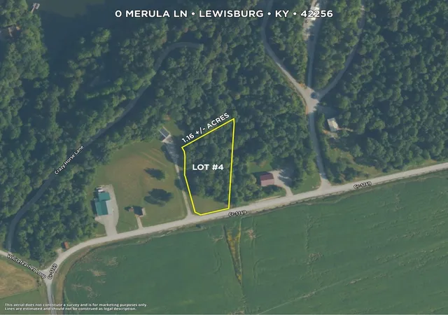 Homes for sale in Lewisburg, KY | 0 Merula Lane, Lewisburg, KY 42256 | MLS# 3248170