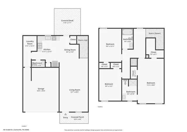 42nd image of 181 Ardell Dr, Clarksville, TN 37040 | MLS# 3251203