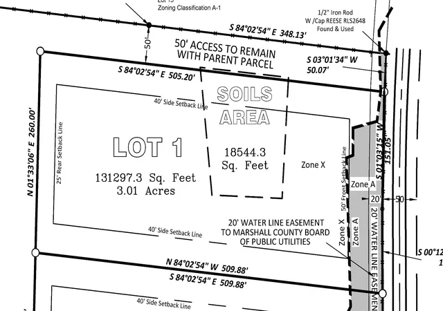 Photo 3 of Land for sale at 0 Pyles Rd, Chapel Hill, TN 37034 | MLS# 3255792 | Listing updated on 2026-08-20