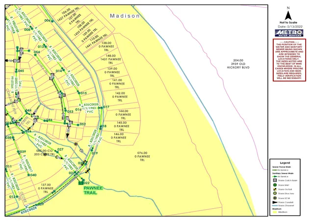 Photo 3 of Land for sale at 0 Pawnee Trl, Madison, TN 37115 | MLS# 3272363 | Listing updated on 2026-07-17