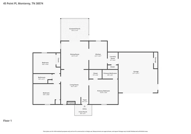 59th image of 45 Point Pl, Monterey, TN 38574 | MLS# 3282584