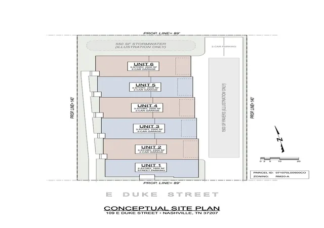 Photo 1 of Land for sale at 201 Duke St, Nashville, TN 37207 | MLS# 3277249 | Listing updated on 2026-07-13