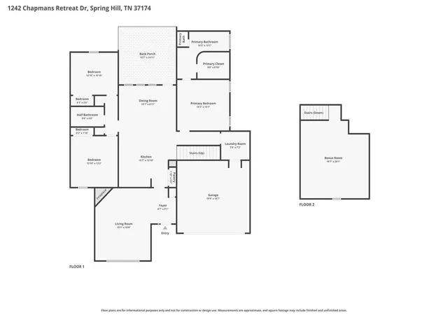 56th image of 1242 Chapmans Retreat Dr, Spring Hill, TN 37174 | MLS# 3279233
