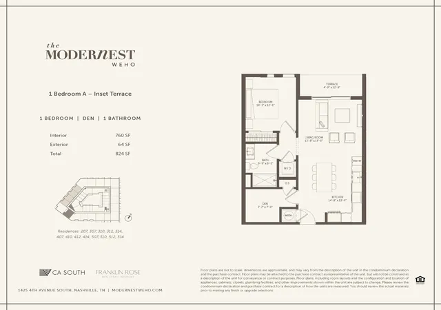 2nd image of 1425 4Th Ave S #207, Nashville, TN 37210 | MLS# 3279267