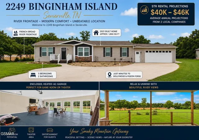 Photo 1 of Manufactured home for sale at 2249 Binginham Is, Sevierville, TN 37876 | MLS# 3299373 | Listing updated on 2026-09-14