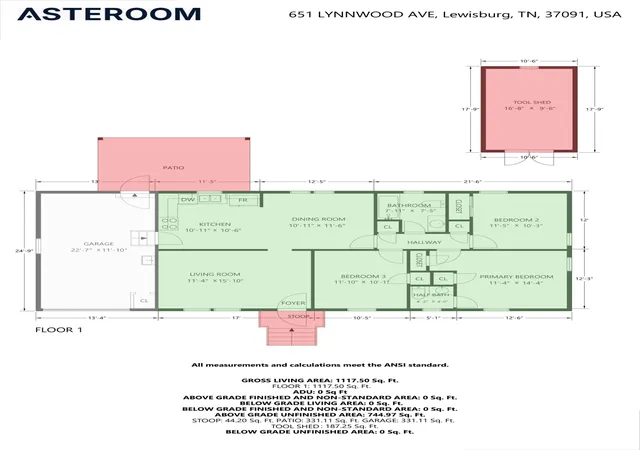 17th image of 651 Lynnwood Ave, Lewisburg, TN 37091 | MLS# 3315910