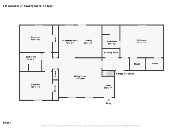 47th image of 521 Labrador Dr, Bowling Green, KY 42101 | MLS# 3318676