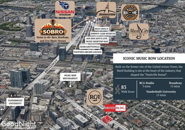 2nd image of 50 Music Sq W, Nashville, TN 37203