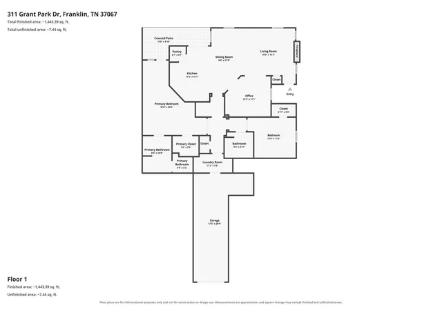 53rd image of 311 Grant Park Dr, Franklin, TN 37067 | MLS# 3336257