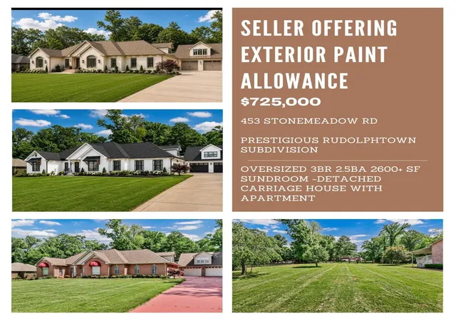 Photo 1 of Single family home for sale at 453 Stonemeadow Rd, Clarksville, TN 37043 | MLS# 3318920 | Listing updated on 2026-09-05