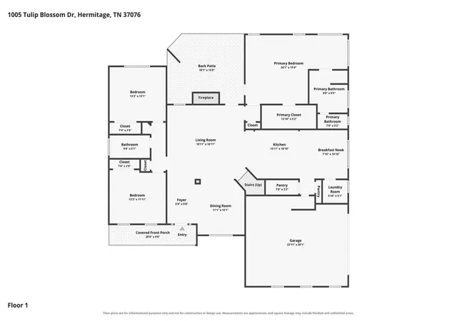 45th image of 1005 Tulip Blossom Dr, Hermitage, TN 37076 | MLS# 3505852