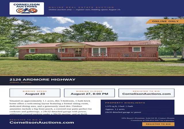 34th image of 2126 Ardmore Hwy, Ardmore, TN 38449 | MLS# 3314730
