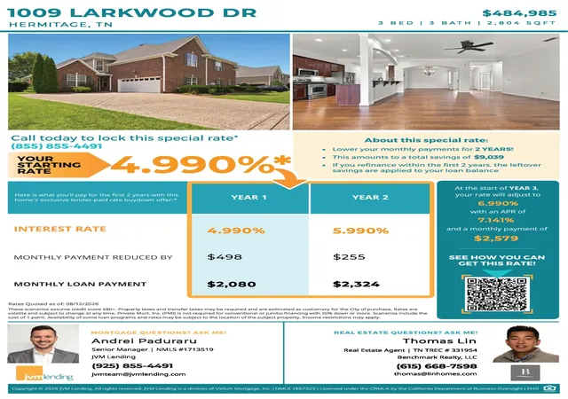 72nd image of 1009 Larkwood Dr, Hermitage, TN 37076 | MLS# 3319245