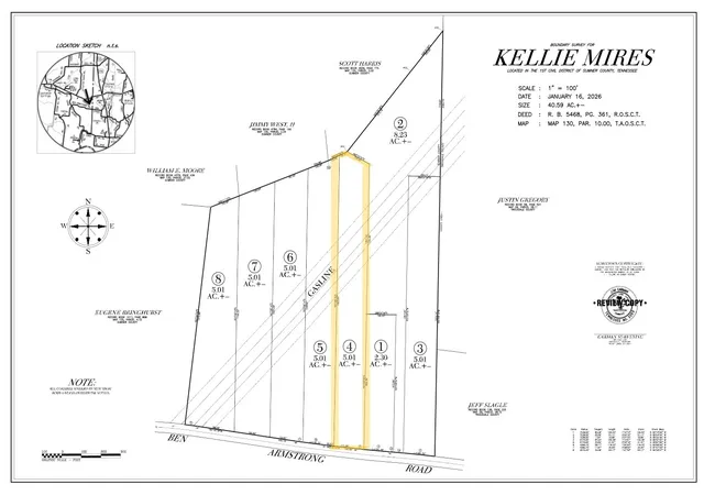 2nd image of 0 Ben Armstrong Rd, Castalian Springs, TN 37031 | MLS# 3322417