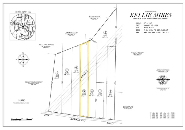 2nd image of 0 Ben Armstrong Rd, Castalian Springs, TN 37031 | MLS# 3322416