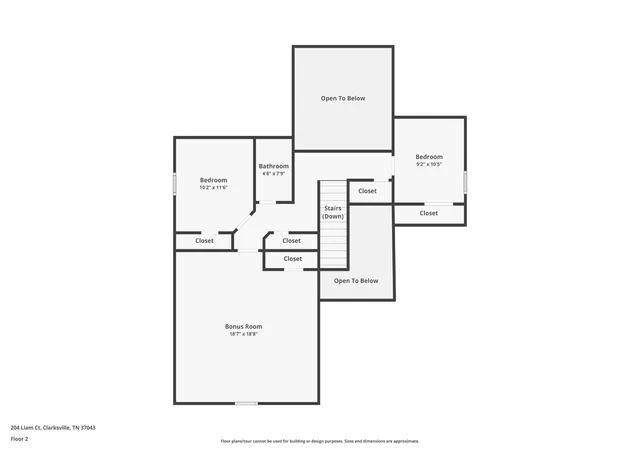 70th image of 204 Liam Ct, Clarksville, TN 37043 | MLS# 3322440