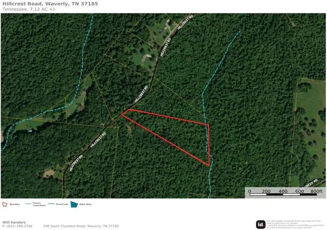 Photo 4 of Land for sale at 0 Hillcrest Rd, Waverly, TN 37185 | MLS# 3499770 | Listing updated on 2026-08-07