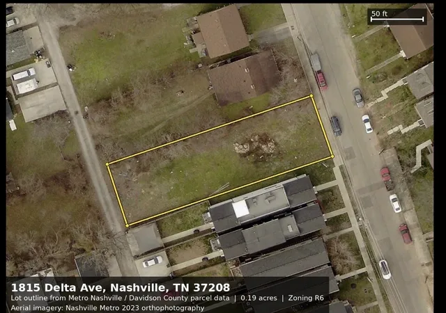 Land for sale at 1815 Delta Ave, Nashville, TN 37208 | MLS# 3513700