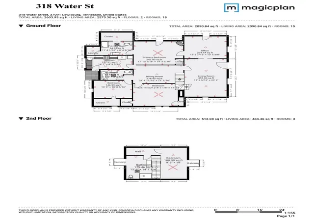 Photo 3 of Single family home for sale at 318 Water St, Lewisburg, TN 37091 | MLS# 3523727 | Listing updated on 2026-09-26