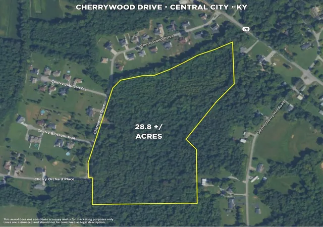 Photo 2 of Land for sale at 0 Cherrywood Dr, Central City, KY 42330 | MLS# 3524740 | Listing updated on 2026-08-24