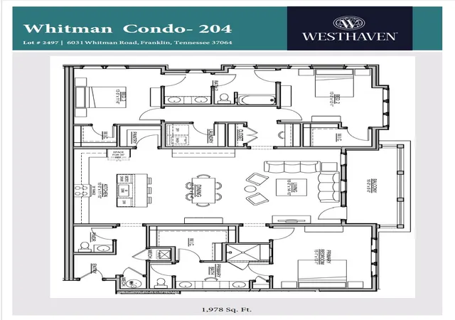 Photo 2 of Condo for sale at 6031 Whitman Rd #204, Franklin, TN 37064 | MLS# 3529715 | Listing updated on 2026-09-03