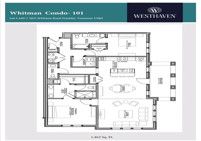 Photo 2 of Condo for sale at 6031 Whitman Rd #101, Franklin, TN 37064 | MLS# 3529718 | Listing updated on 2026-08-31