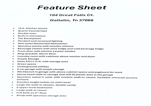 4th image of 104 Great Fls Ct, Gallatin, TN 37066 | MLS# 3529554