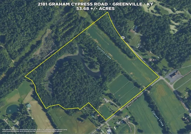 Photo 2 of Land for sale at 2181 Graham Cypress Rd, Greenville, KY 42345 | MLS# 3530053 | Listing updated on 2026-09-08