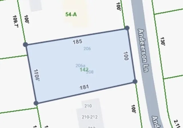 Photo 2 of Land for sale at 206 Anderson Ln, Hendersonville, TN 37075 | MLS# 3530188 | Listing updated on 2026-09-29