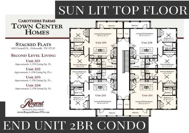 Listing Photo 2 - Condo for sale in building located at 3107 Patcham Dr, Nolensville, TN 37135 - Unit #201
