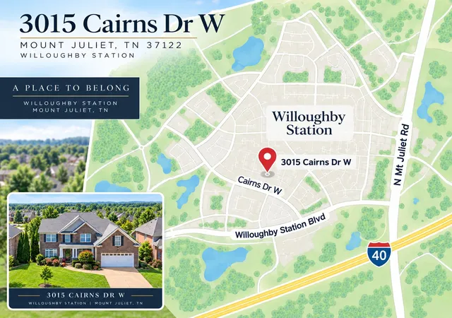 Photo 3 of Single family home for sale at 3015 Cairns Dr W, Mount Juliet, TN 37122 | MLS# 3547751 | Listing updated on 2026-10-04
