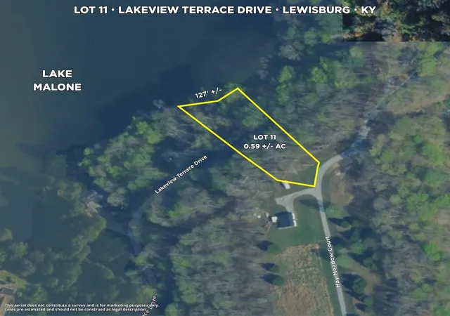 Photo 2 of Land for sale at 0 Lakeview Ter Dr, Lewisburg, KY 42256 | MLS# 3597026 | Listing updated on 2026-09-21