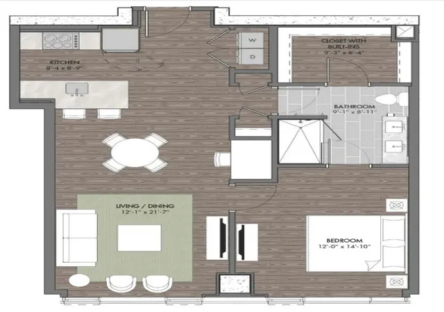 Photo 3 of Condo for sale at 805 Church #2807, Nashville, TN 37203 | MLS# 3596464 | Listing updated on 2026-09-20