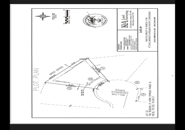 Land for sale at 1139 Willow Springs Dr, Lebanon, TN 37087 | MLS# 3597057