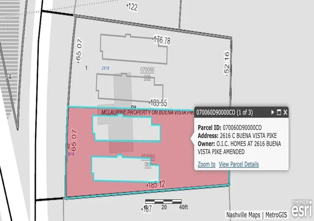 Land for sale at 2616 Buena Vista Pike, Nashville, TN 37218 | MLS# 3597384
