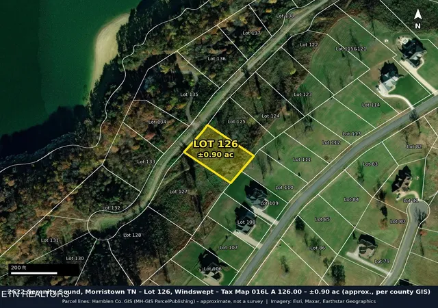 Photo 1 of Land for sale at 2622 Serenity Sound, Morristown, TN 37814 | MLS# 3597432 | Listing updated on 2026-10-03