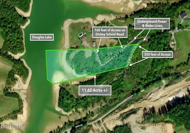 Photo 3 of Land for sale at 2043 Dickey School Rd, Dandridge, TN 37725 | MLS# 3598940 | Listing updated on 2026-09-24