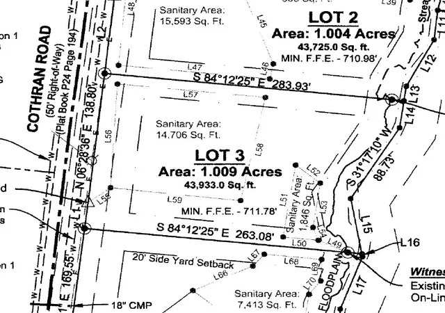 Photo 2 of Land for sale at 3 Cothran Rd, Columbia, TN 38401 | MLS# 3610044 | Listing updated on 2026-10-03