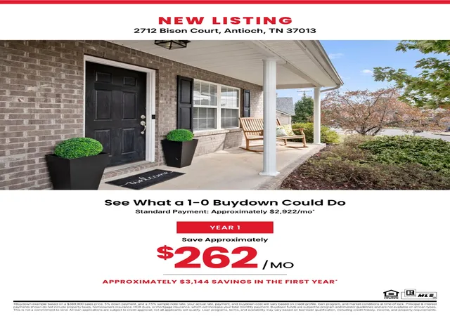 Photo 1 of Single family home for sale at 2712 Bison Ct, Antioch, TN 37013 | MLS# 3609856 | Listing updated on 2026-10-09