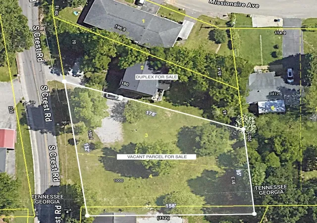 Photo 2 of Land for sale at 1000 South Crst Rd, Chattanooga, TN 37404 | MLS# 3609898 | Listing updated on 2026-10-02