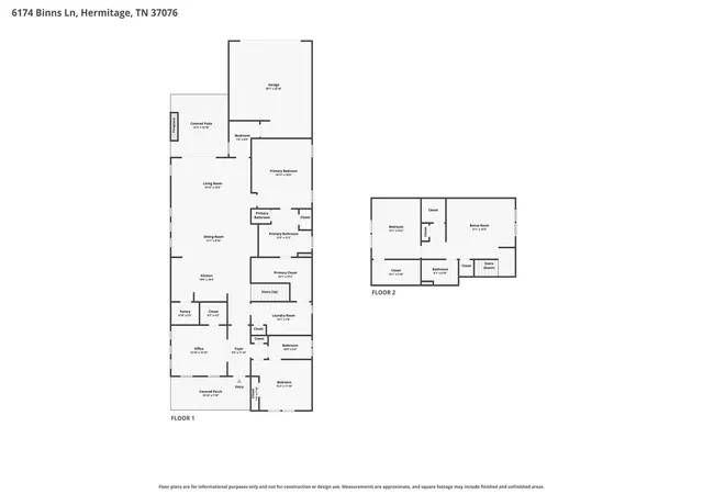 Photo 2 of Single family home for sale at 6174 Binns Ln, Hermitage, TN 37076 | MLS# 3610019 | Listing updated on 2026-10-02