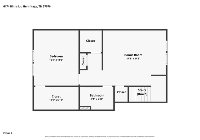 Photo 3 of Single family home for sale at 6174 Binns Ln, Hermitage, TN 37076 | MLS# 3610019 | Listing updated on 2026-10-02