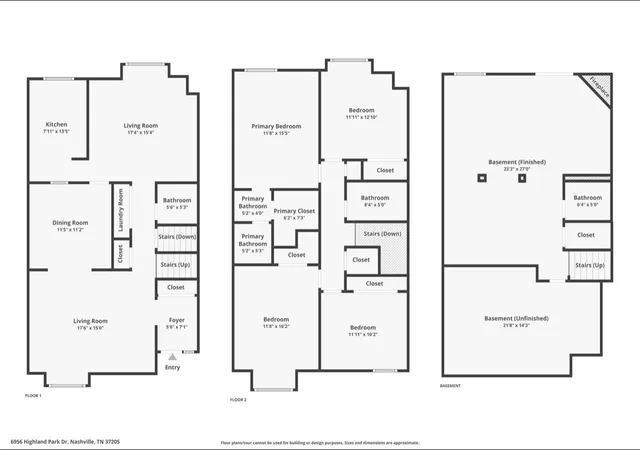 Photo 3 of Townhouse for sale at 6956 Highland Park Dr, Nashville, TN 37205 | MLS# 3615305 | Listing updated on 2026-10-23